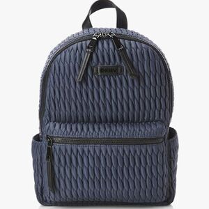 DKNY Women's Mack Backpack, Dark Denim, One Size